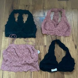 Hollister womens bras bralette x small s small gilly hicks shein lace cotton